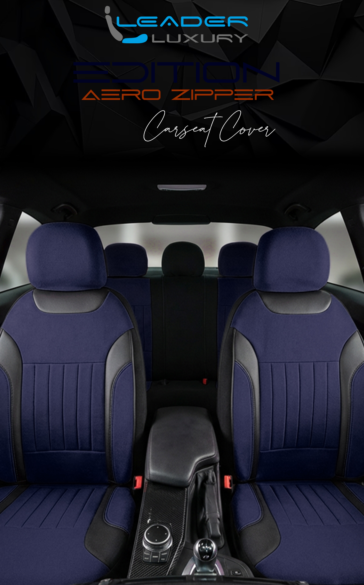 EDİTİON TAY TÜYÜ OTO KILIFI FERMUARLI. LACİVERT