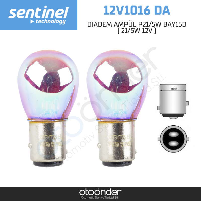 DIADEM AMPÜL P21/5W BAY15D- ( 21/5W 12V )