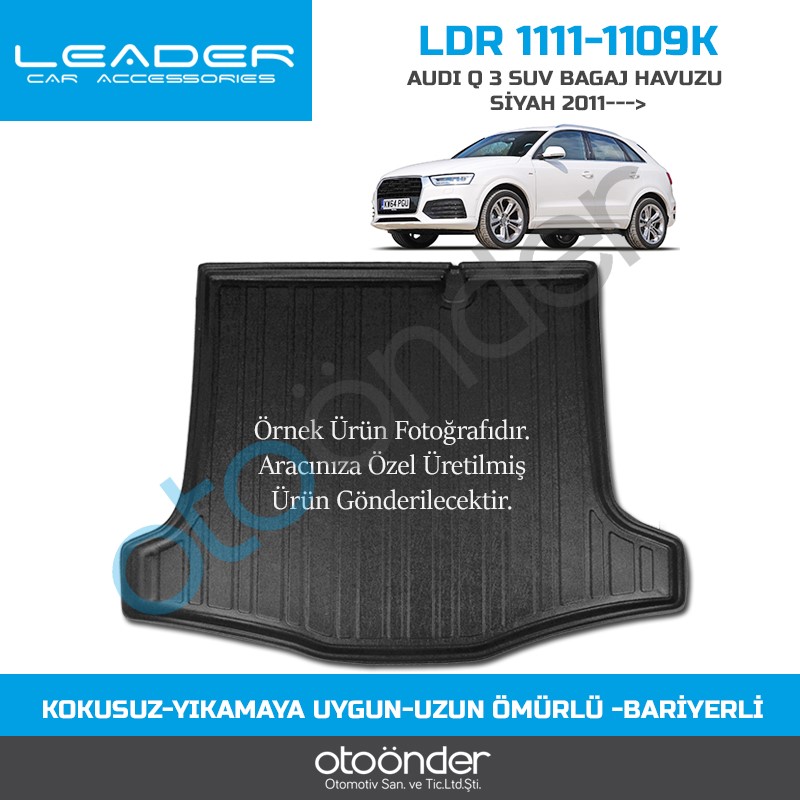 AUDI Q 3 SUV BAGAJ HAVUZU SİYAH 2011-2020