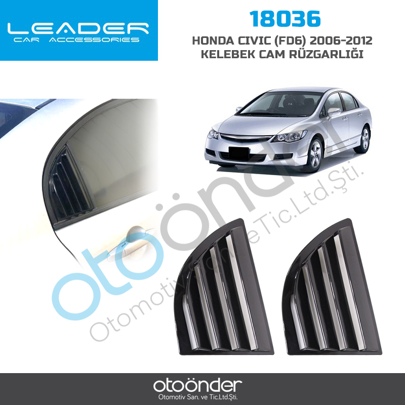 HONDA CIVIC (FD6) 2006-2012 KELEBEK CAM RÜZGARLIĞI