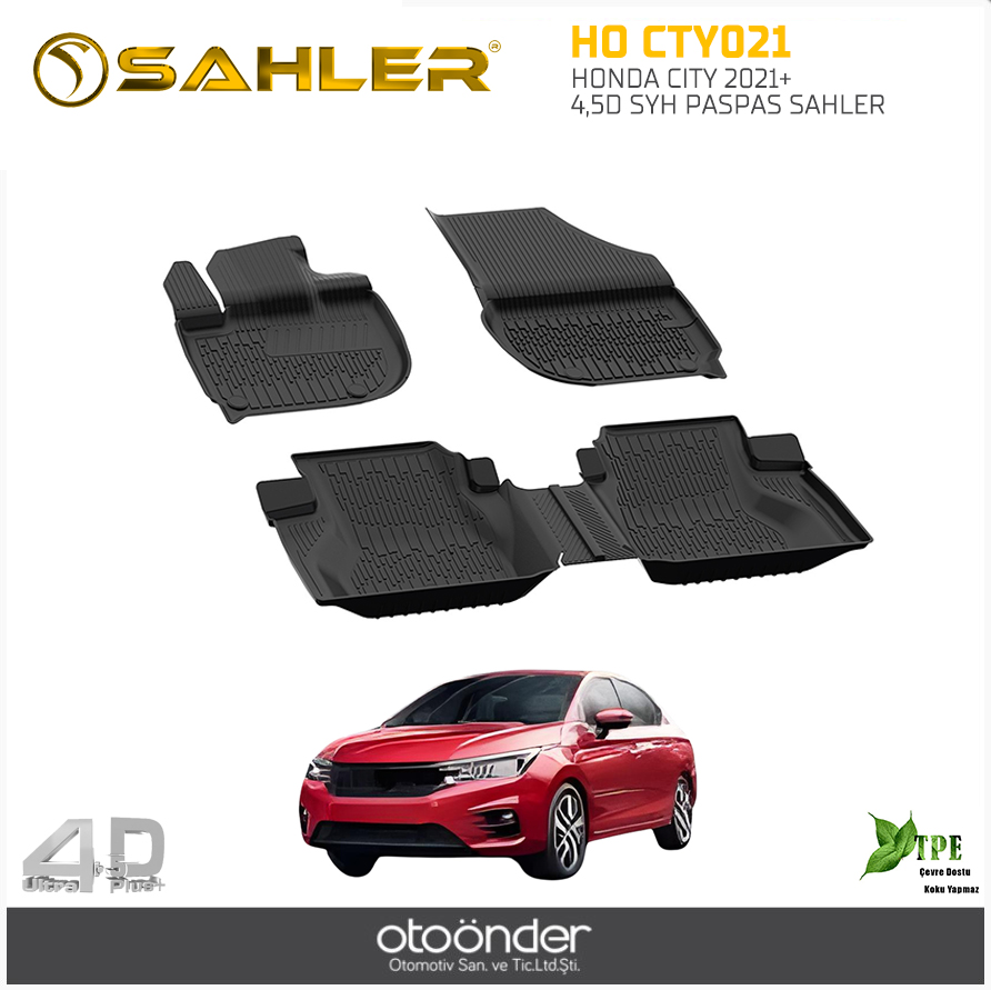 HONDA CITY 2021+ 4,5D SYH PASPAS SAHLER