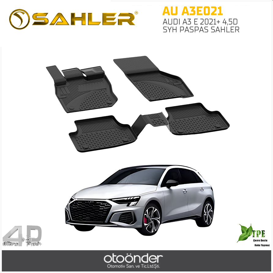 AUDI A3 E 2021+ 4,5D SYH PASPAS SAHLER