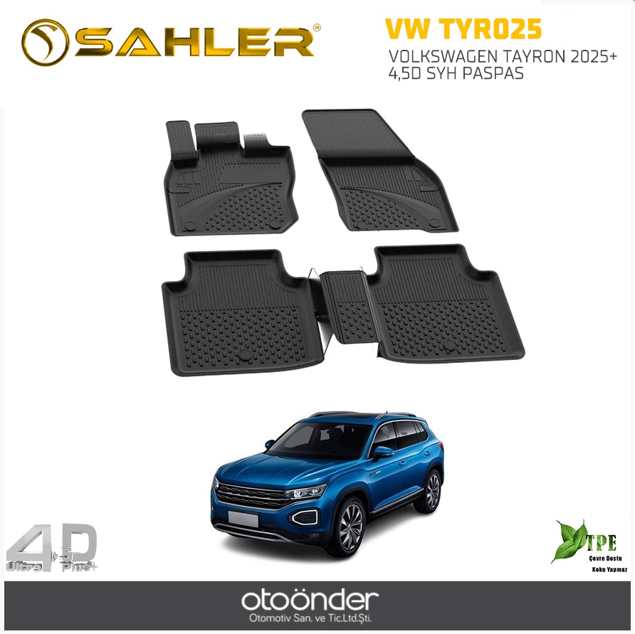 VOLKSWAGEN TAYRON 2025+4,5D SYH PASPAS SAHLER