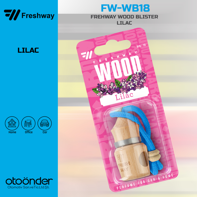 WOOD BLISTER Asma Koku LilacFresh Way