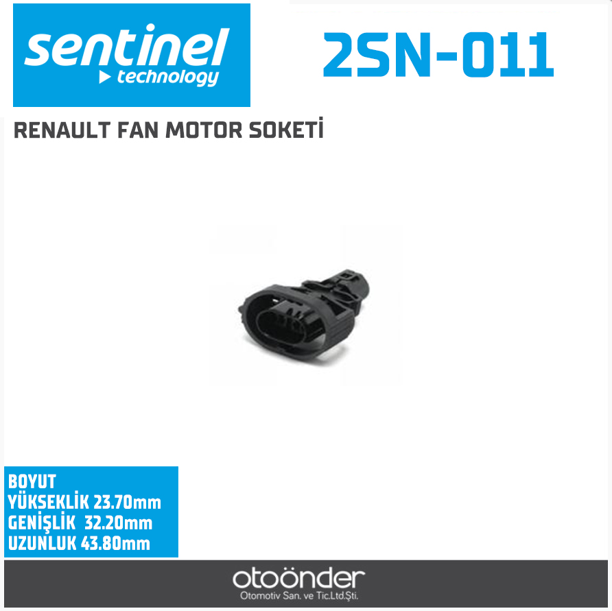 FAN MOTORU MÜŞÜRÜ, VE KALORİFERREZİSTANS SOKETİ. [OPEL / RENAULT]