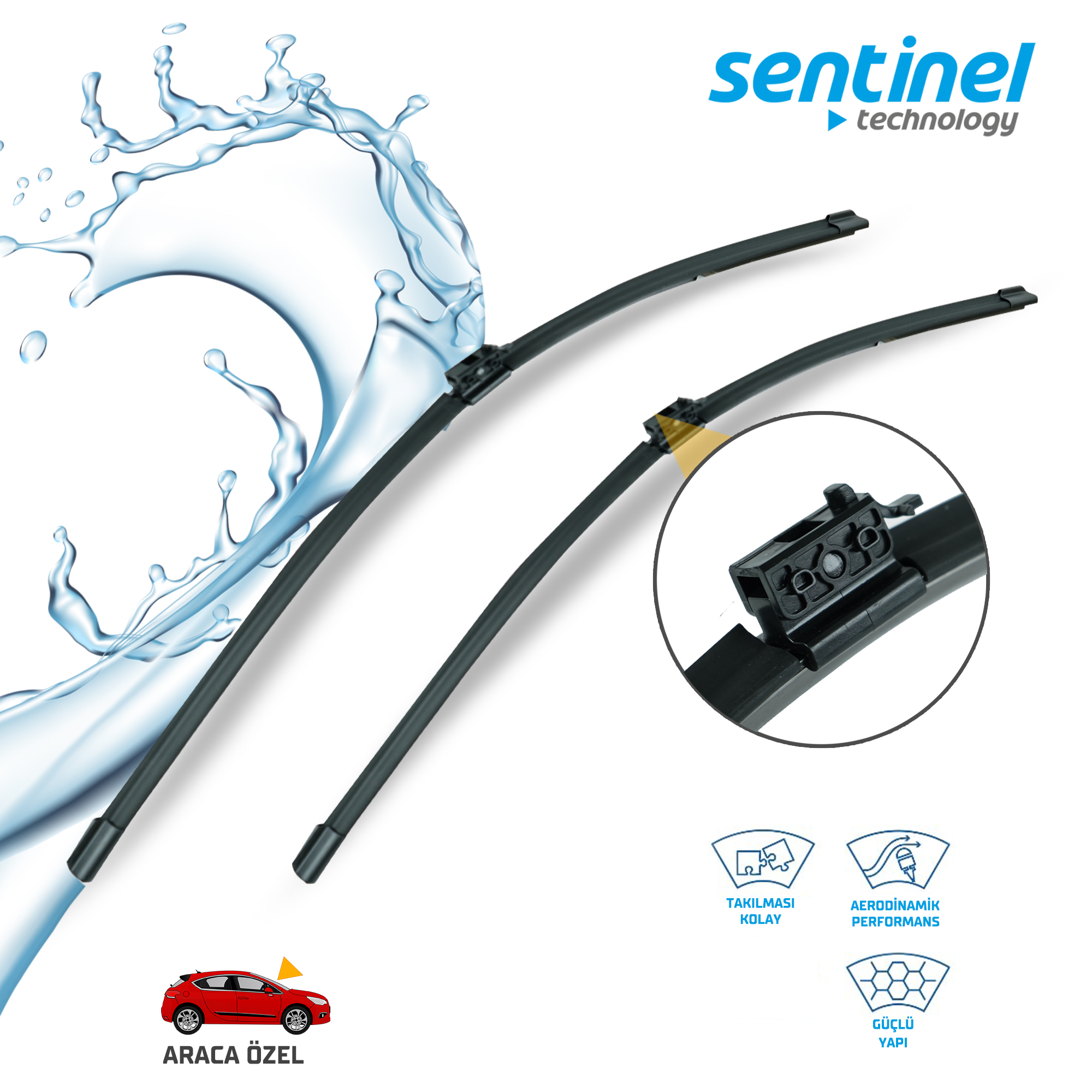 SÜPÜRGE TK ÖN M.BENZ : SPRİNTER 2019-> 26"+ 24"