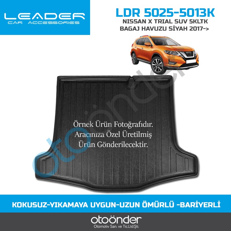 NISSAN X TRIAL SUV 5KLTK BAGAJ HAVUZU  2017-2021