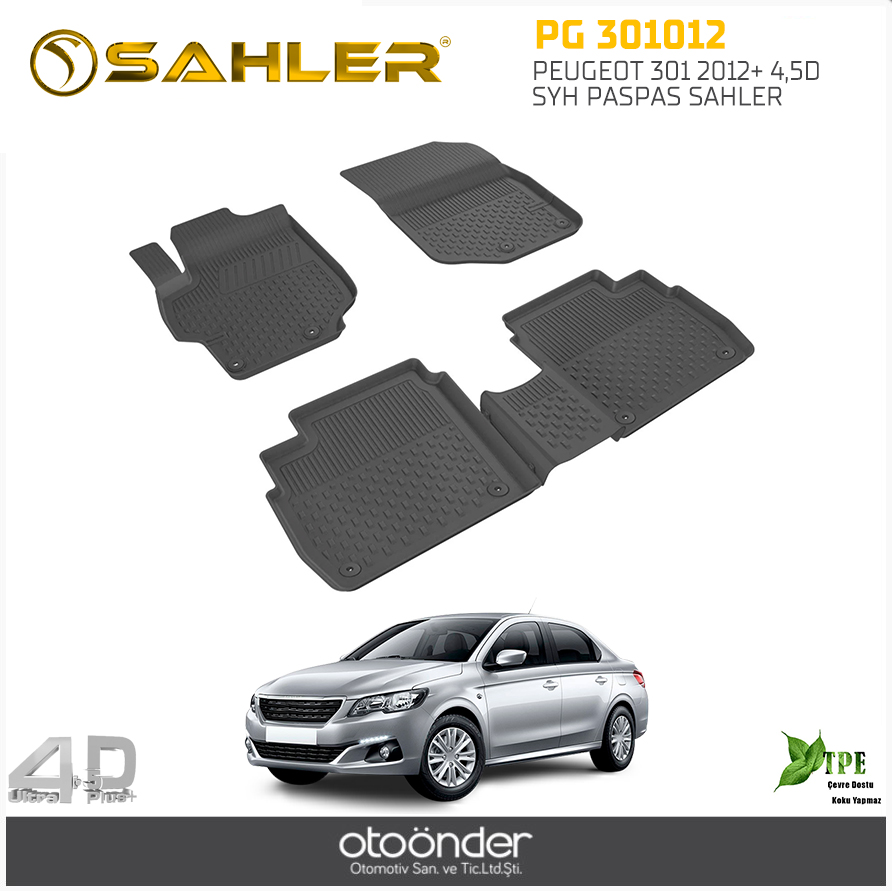 PEUGEOT 301 2012+ 4,5D SYH PASPAS SAHLER