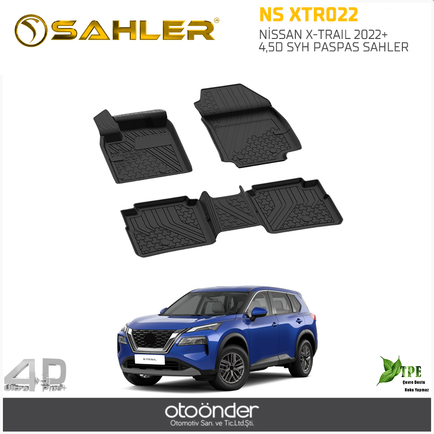 NİSSAN X-TRAIL 2022+ 4,5D SYH PASPAS SAHLER
