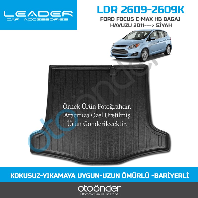 FORD FOCUS C-MAX HB BAGAJ HAVUZU 2011---> SİYAH