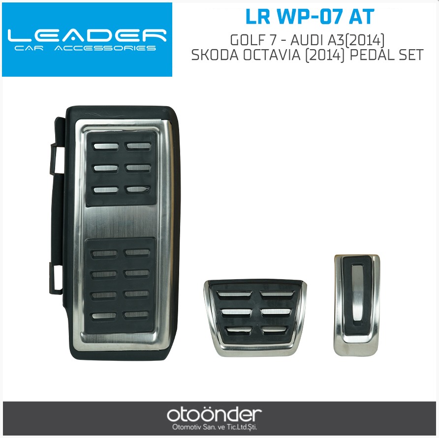 GOLF 7 AUDI A3 ( 2014 ) SKODA OCTAVIA ( 2014 ). PEDAL SET