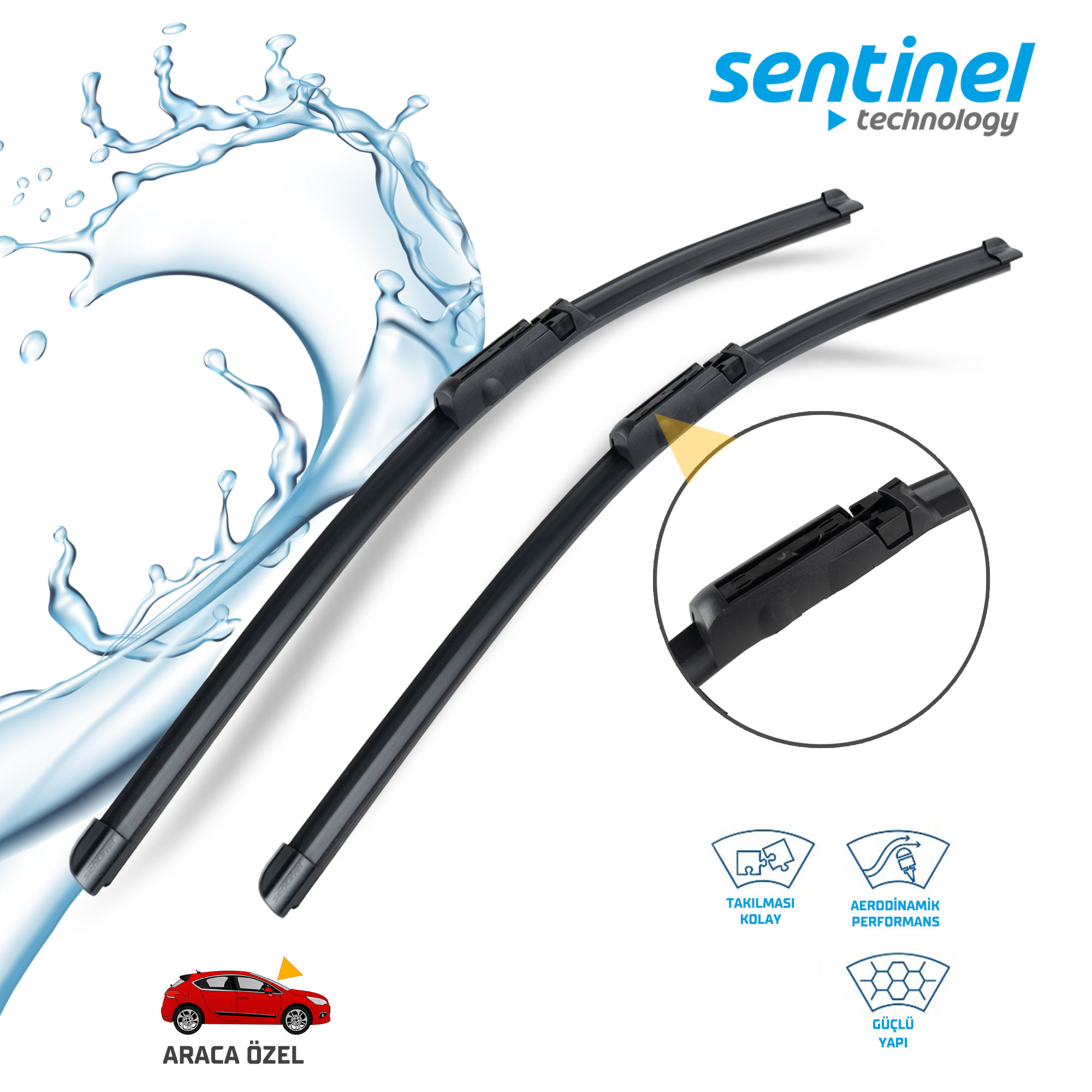 SÜPÜRGE TAKIM ÖN AUDI A6 (4F2) 2005-2011,,22"+22"