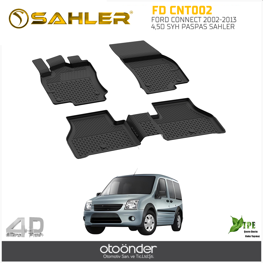 FORD CONNECT 2002-2013 4,5D SYH PASPAS SAHLER