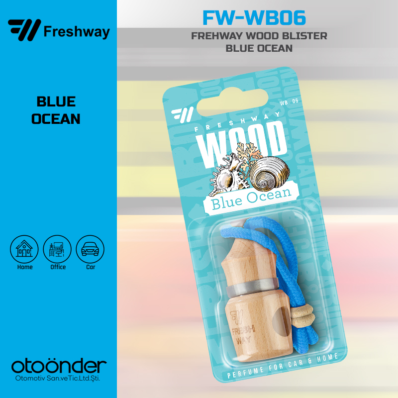 WOOD BLISTER Asma Koku Blue oceanFresh Way