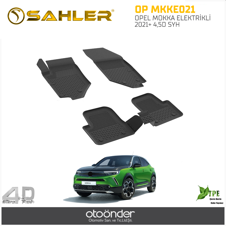 OPEL MOKKA ELEKTRİKLİ 2021+ 4,5D SYH PASPAS SAHLER