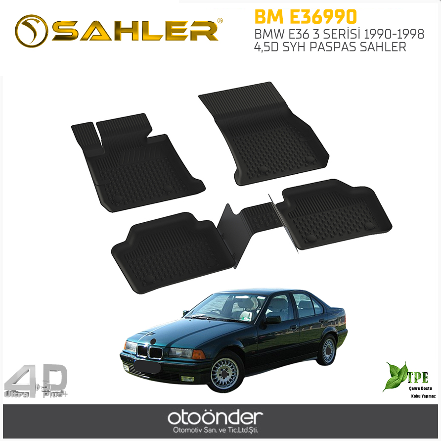 BMW E36 3 SERİSİ 1990-1998 4,5D SYH PASPAS SAHLER