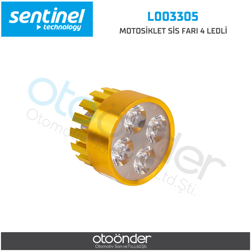 MOTOSİKLET SİS FARI 4 LEDLİ