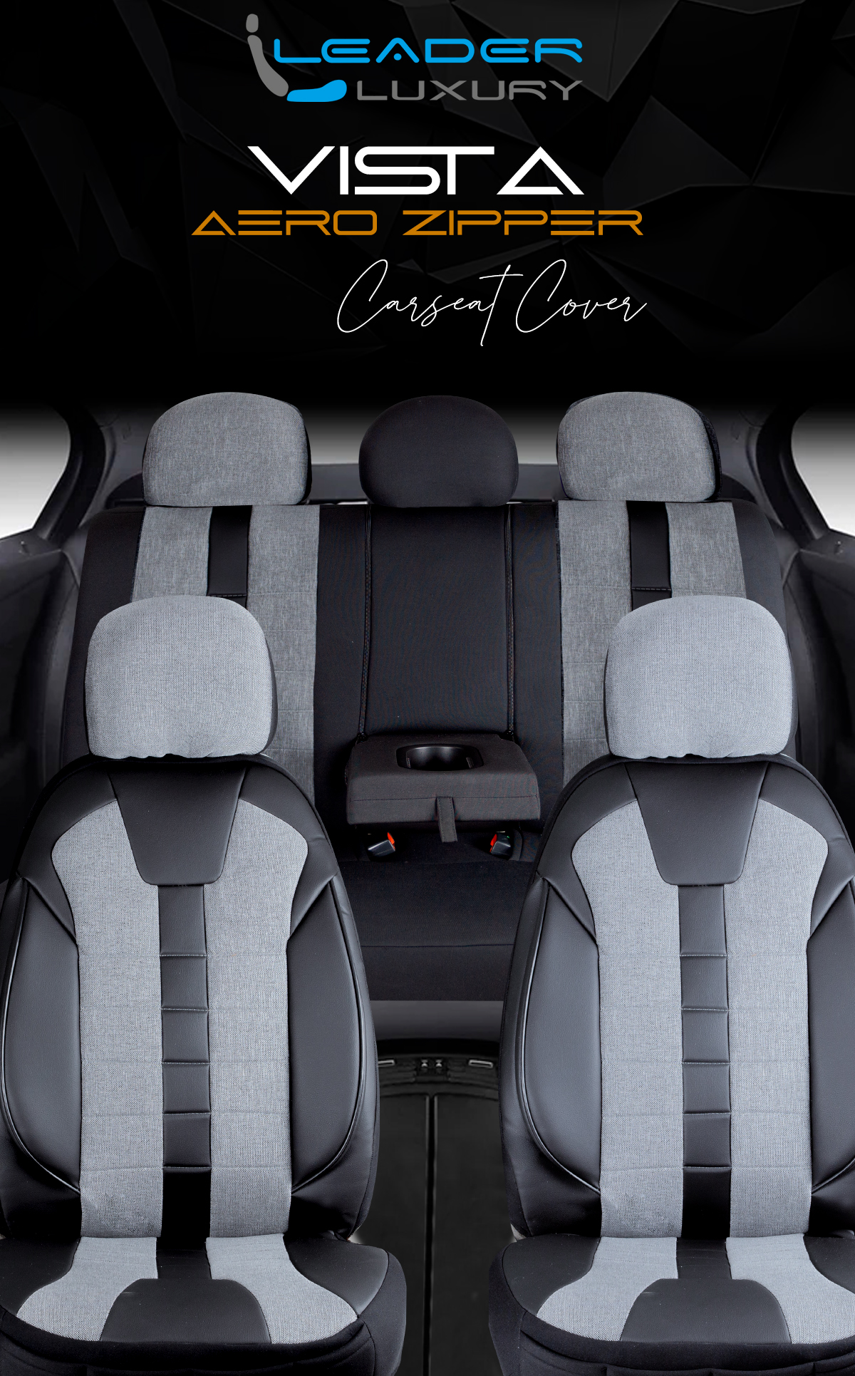 VİSTA OTO KILIFI STANDART FÜME_ LEADER