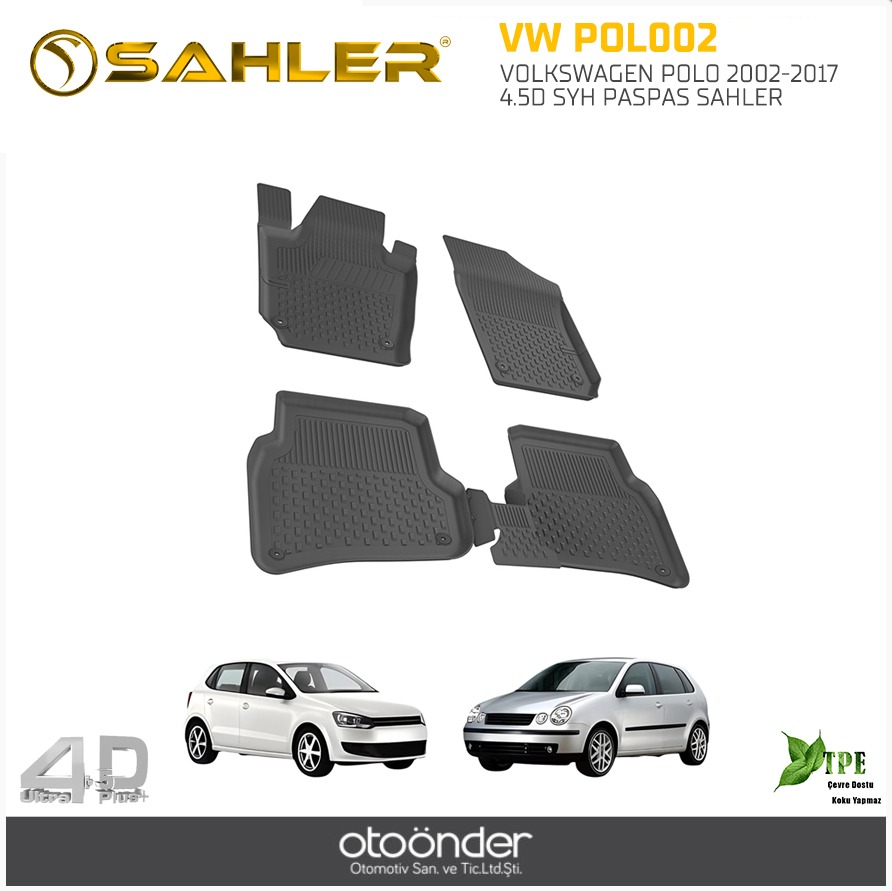 VOLKSWAGEN POLO 2002-2017 4.5D SYH PASPAS SAHLER