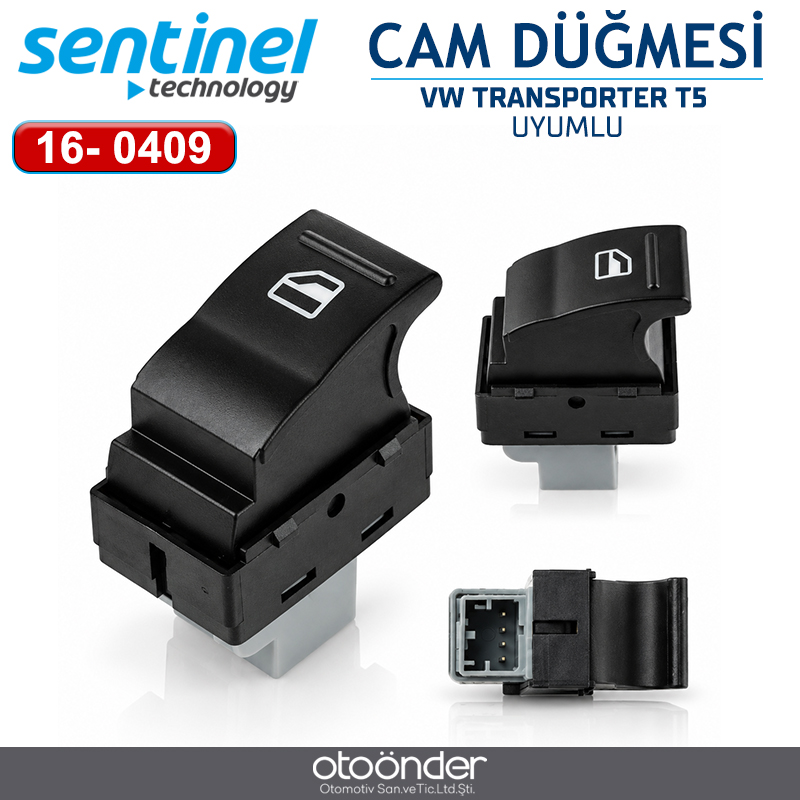 CAM ANAHTARI VW TRANSPORTER T5 SAĞ 03-16