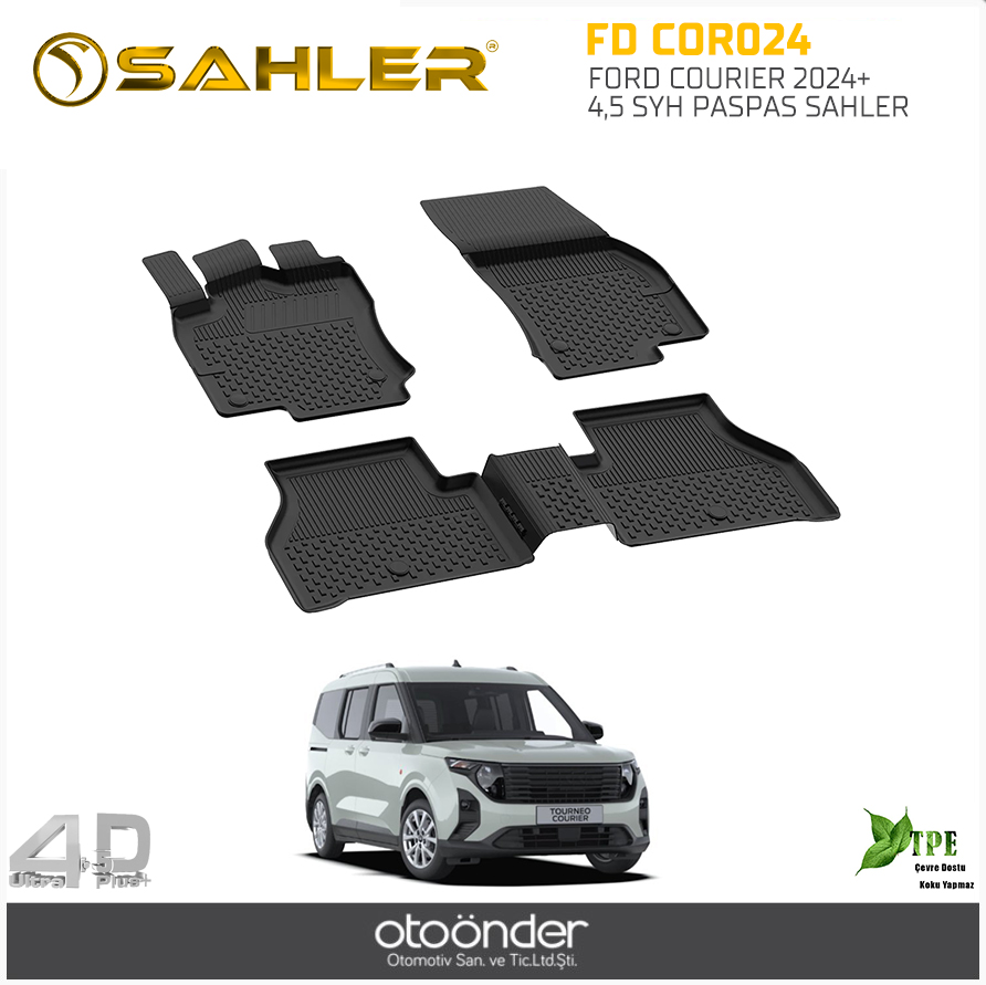 FORD COURIER 2024+ 4,5 SYH PASPAS SAHLER