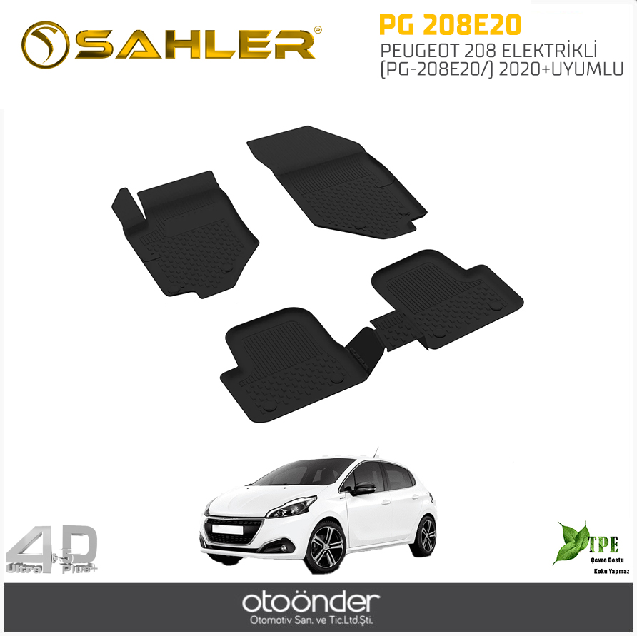 PEUGEOT 208 ELEKTRİKLİ (PG-208E20/) 2020+UYUMLU
