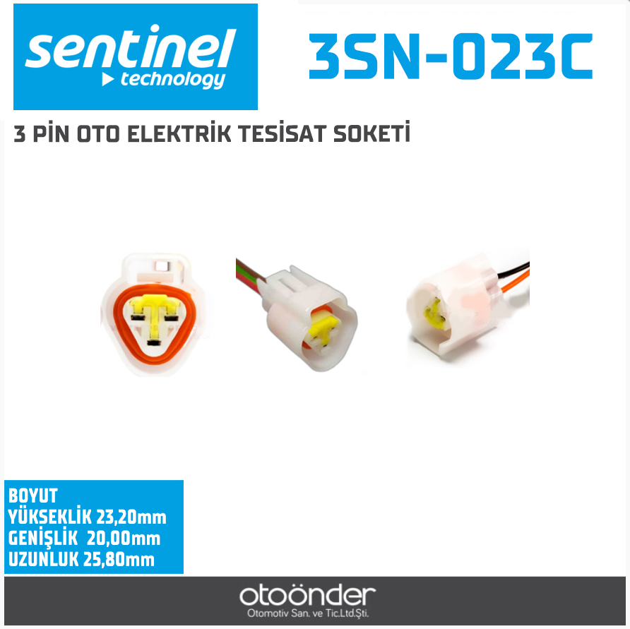 OTO ELEKTRİK TESİSAT SOKETİ[FORD / TOYOTA]