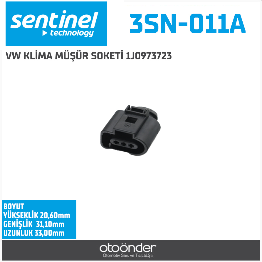 KLİMA MÜŞÜR SOKETİ[VOLKSWAGEN]