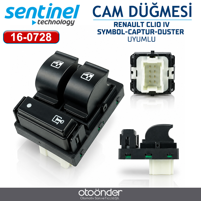 CAM ANAHTARI RENAULT CLIO IV-SYMBOL-CAPTUR-DUSTERSOL 7 FİŞ