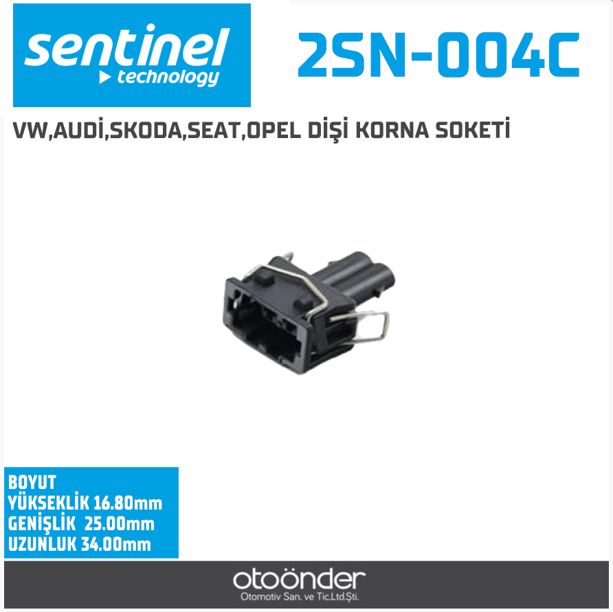KORNA SOKETİ[DİŞİ][AUDI / OPEL / SEAT / SKODA /. VW]