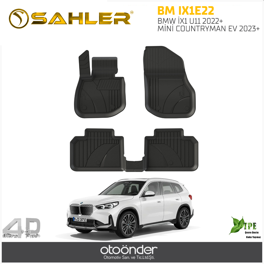 BMW İX1 U11 2022+ MİNİ COUNTRYMAN EV 2023+ 4,5D -SYH PASPAS SAHLER