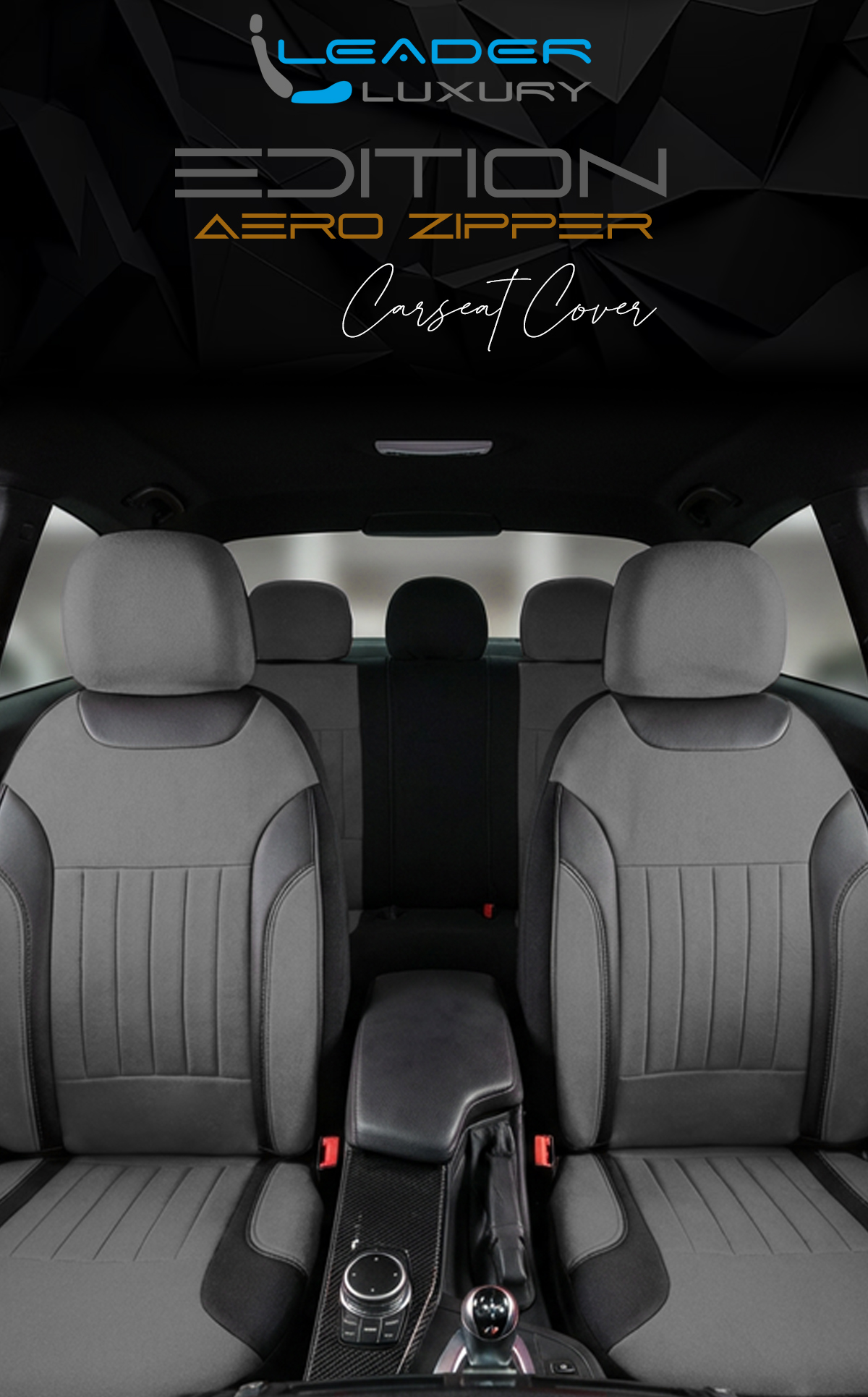 EDİTİON TAY TÜYÜ OTO KILIFI FERMUARLI. FÜME