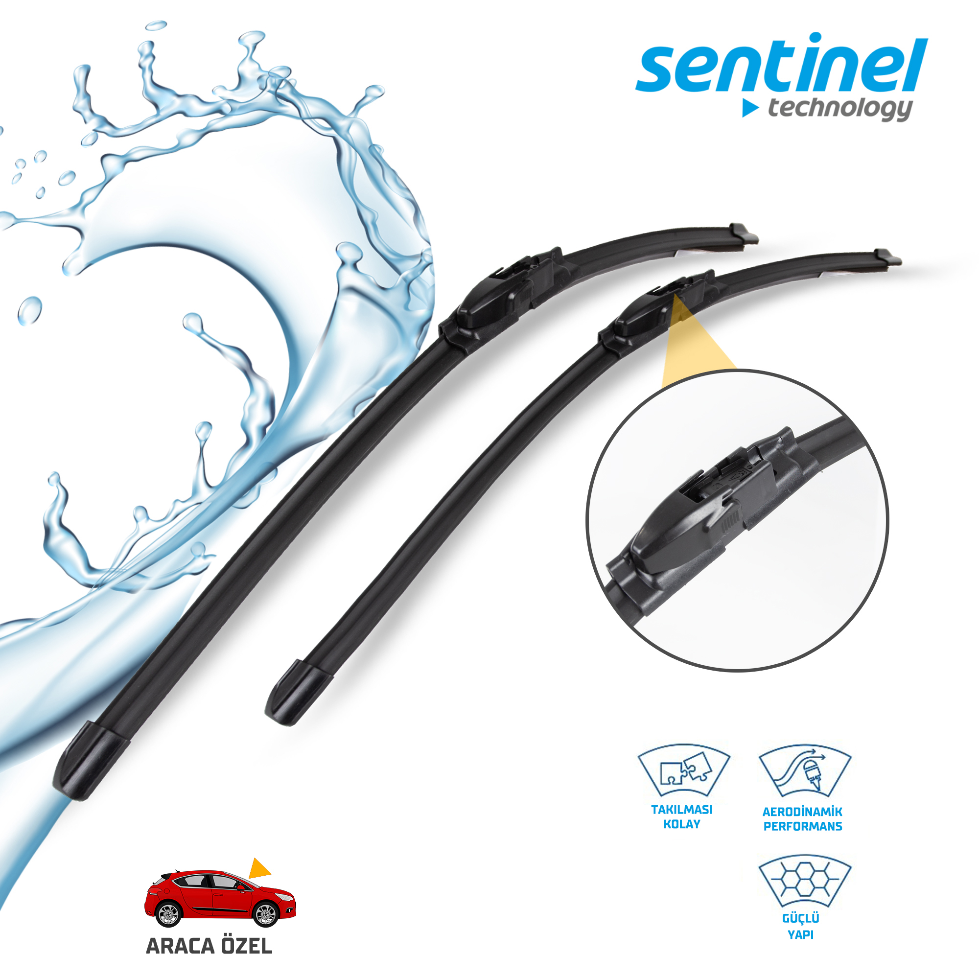 SÜPÜRGE TK ÖN HONDA CIVIC 2006-2012,, 26"+23"