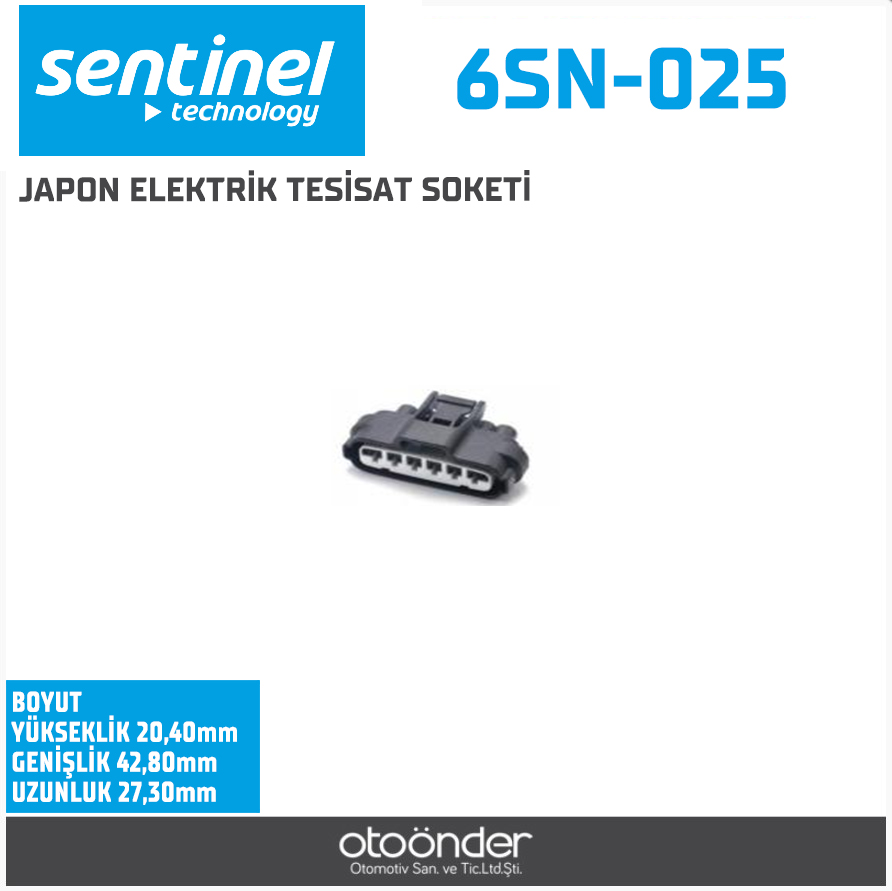 GAZ KELEBEĞİ SENSÖR BOBİN SOKETİ[HONDA / LEXUS /MITSUBISHI / TOYOTA]
