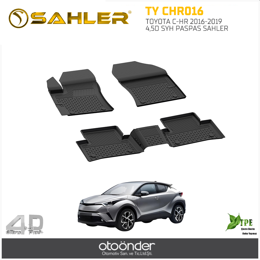 TOYOTA C-HR 2016-2019 4,5D SYH PASPAS SAHLER