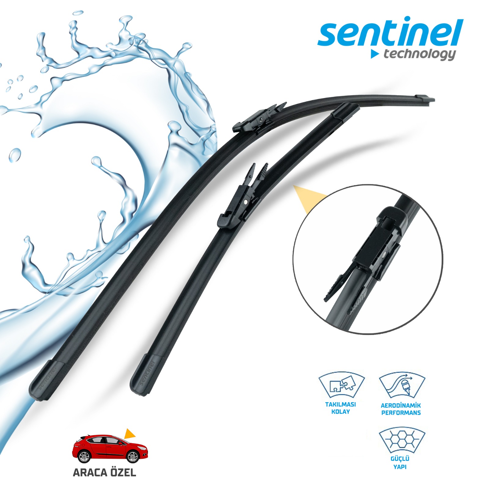 SÜPÜRGE TK ÖN TOURNEO COURIER 2013, 28"+15"TRANSIT COURIER 2013-> 28"+15"