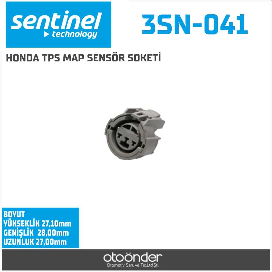 HONDA TPS MAP SENSÖR SOKETİ