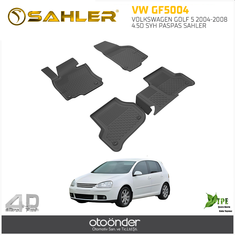 VOLKSWAGEN GOLF 5 2004-2008 4.5D SYH PASPAS SAHLER