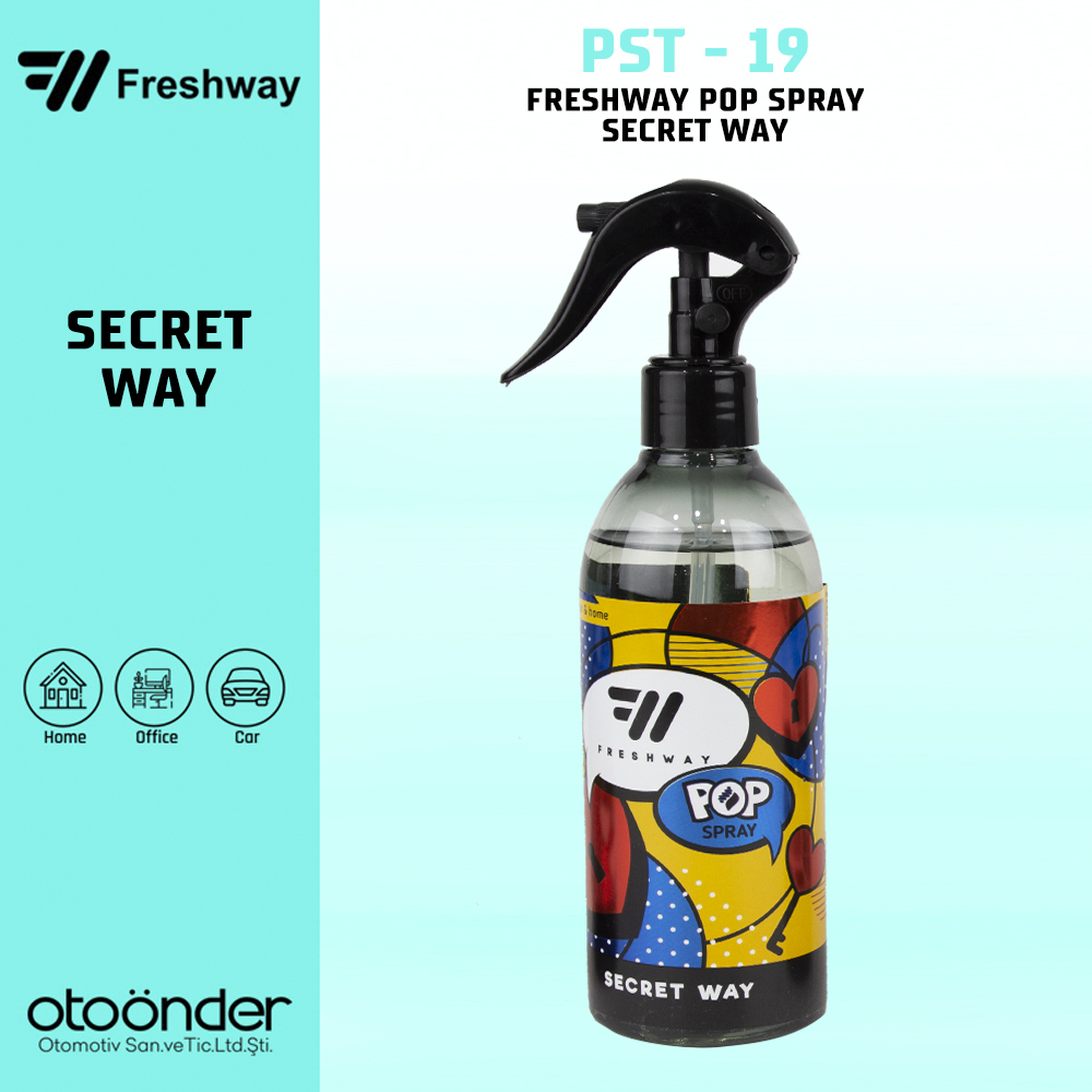 Pop Sprey Parfüm Secret Way 300mlFresh Way