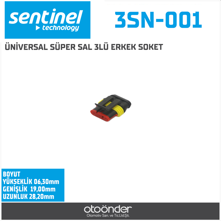 SÜPER SEAL MAP, KİLOMETRE, HIZ SENSÖRSOKETİ. [ERKEK][ÜNİVERSAL]