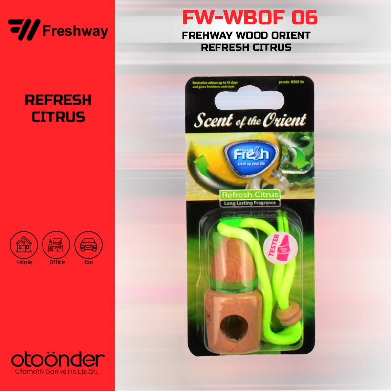 WOOD ORIENT Asma Koku Refresh CitrusFresh Way