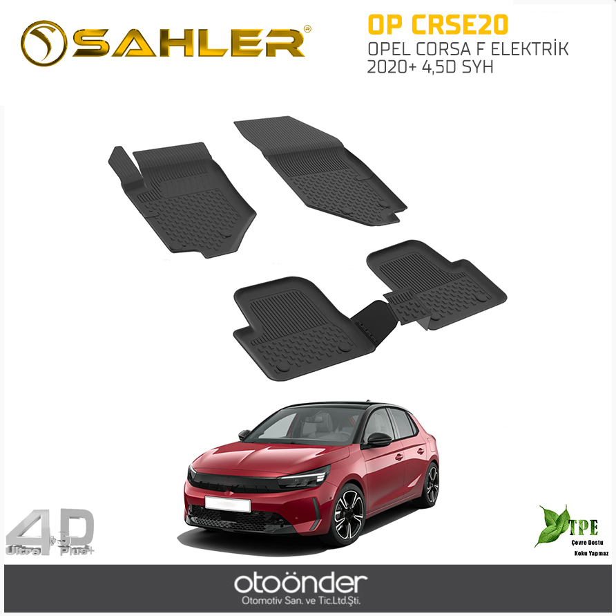 OPEL CORSA F ELEKTRİK 2020+ 4,5D SYH PASPAS SAHLER