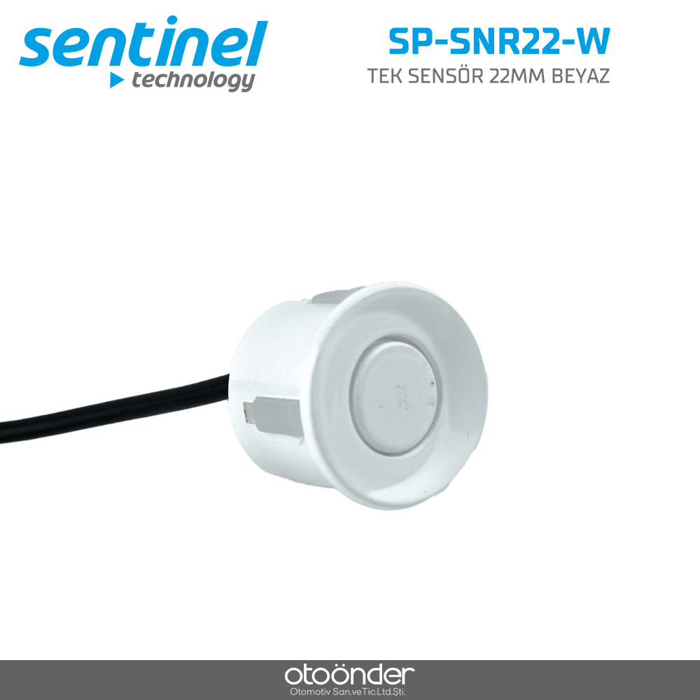 TEK SENSÖR 22MM BEYAZ