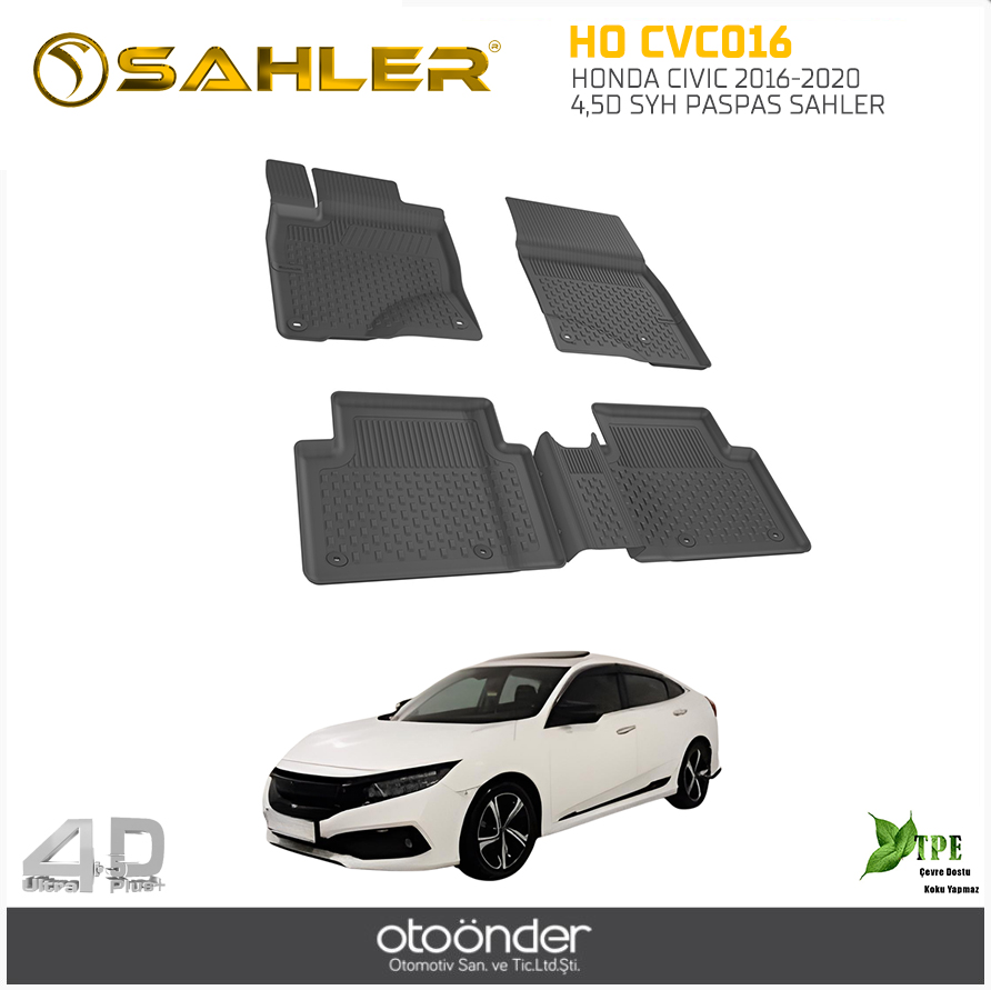 HONDA CIVIC 2006-2012 4,5D SYH PASPAS SAHLER