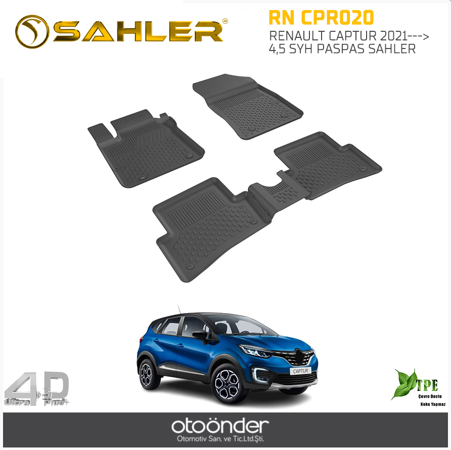 RENAULT CAPTUR 2021---> 4,5 SYH PASPAS SAHLER