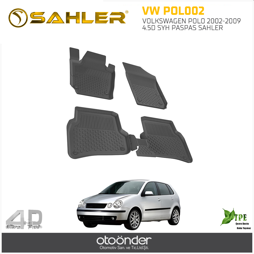 VOLKSWAGEN POLO 2002-2009 4.5D SYH PASPAS SAHLER