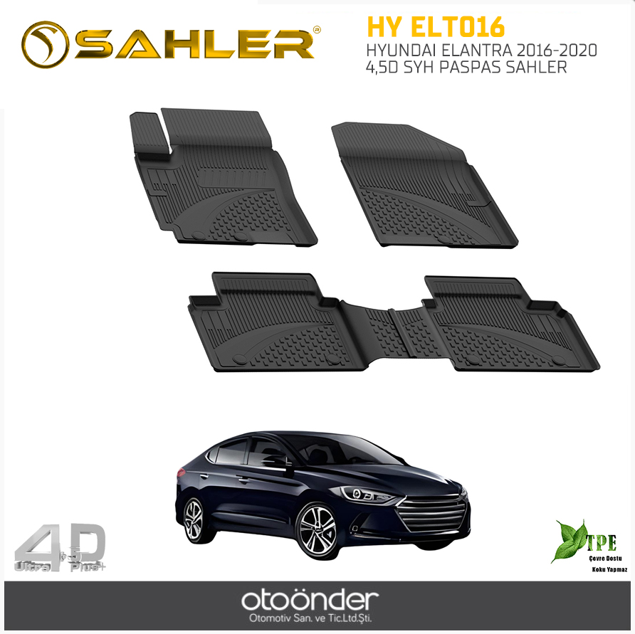 HYUNDAI ELANTRA 2016-2020 4,5D SYH PASPAS SAHLER