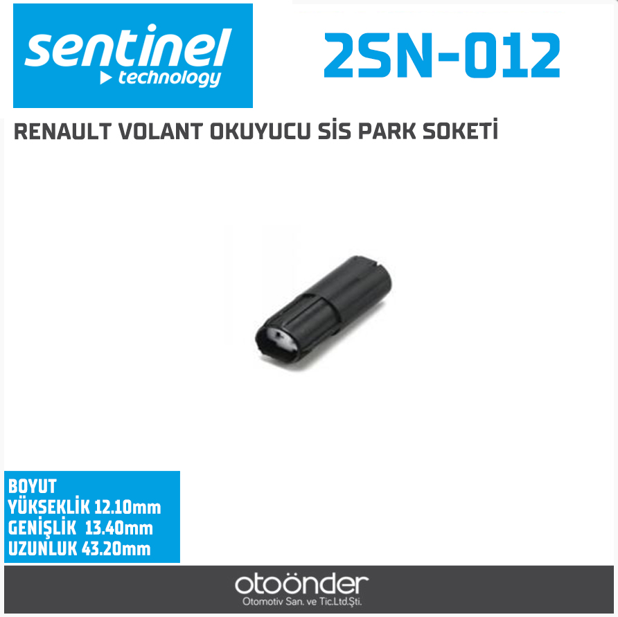RENAULT VOLANT OKUYUCU SİS PARK SOKETİ
