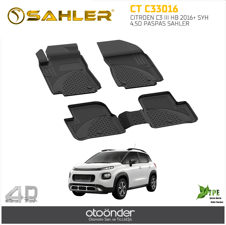 CITROEN C3 III HB 2016+ SYH 4,5D PASPAS SAHLER