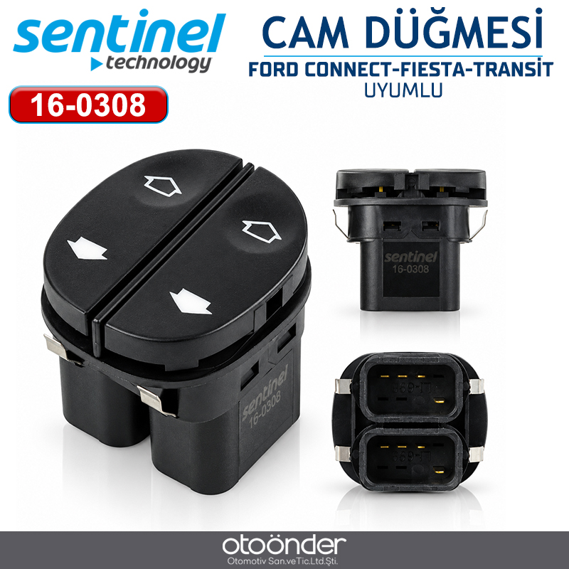 CAM ANAHTARI FORD CONNECT-FIESTA-TRANSİT SOL 8 FİŞ(4+4)